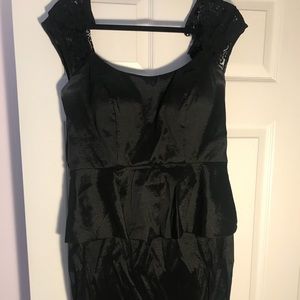 Lack peplum dress